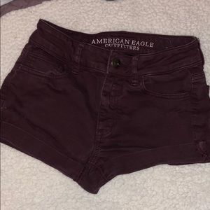 American Eagle Hi-Rise Shortie Super Stretch Short